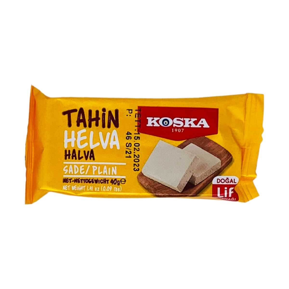 KOSKA Plain Halva 40g » Turkey Shop